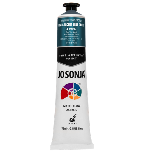 Jo Sonja Premium Pearlescent Blue Green 75ml (2)